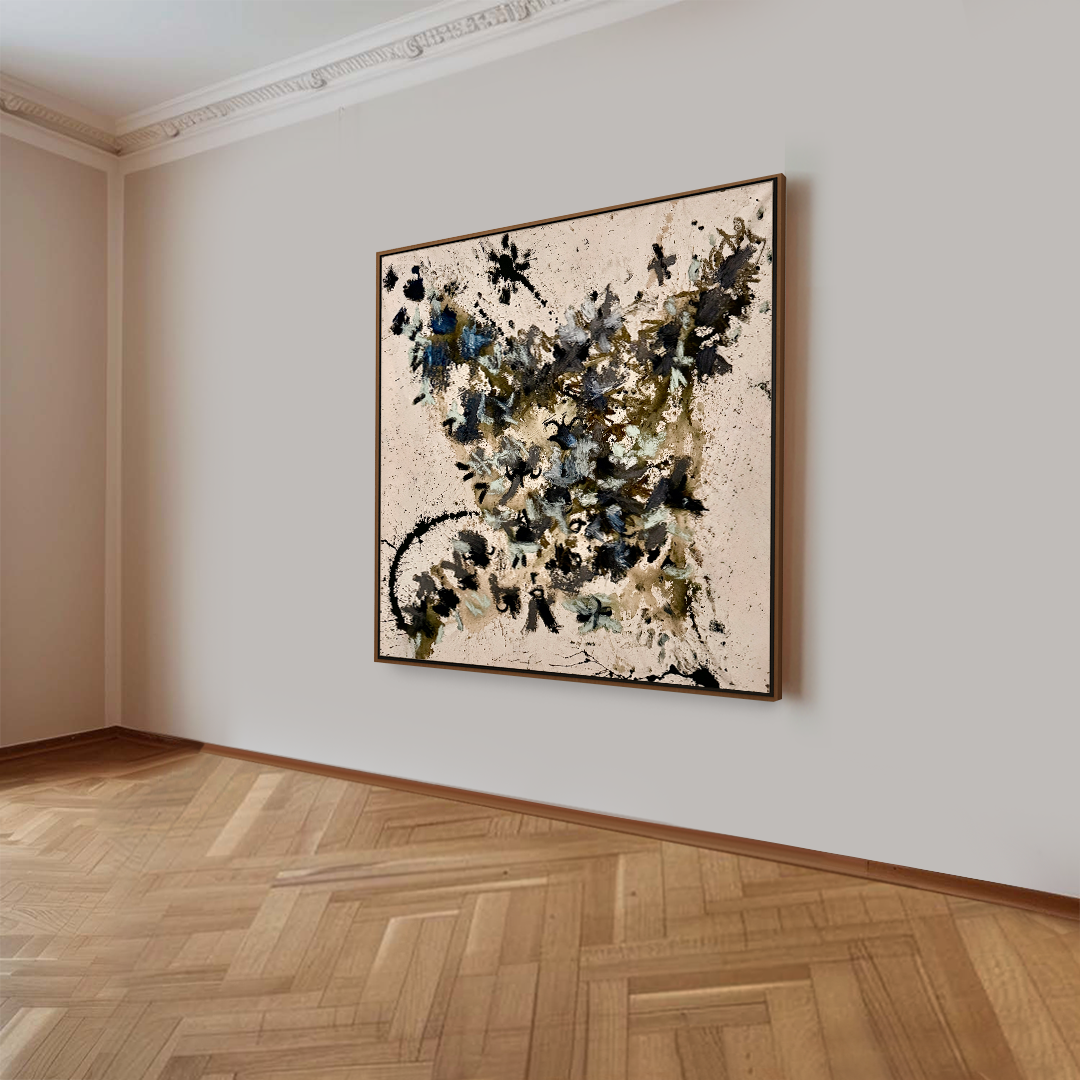 Astral Thicket 5 Abstract Oil Painting