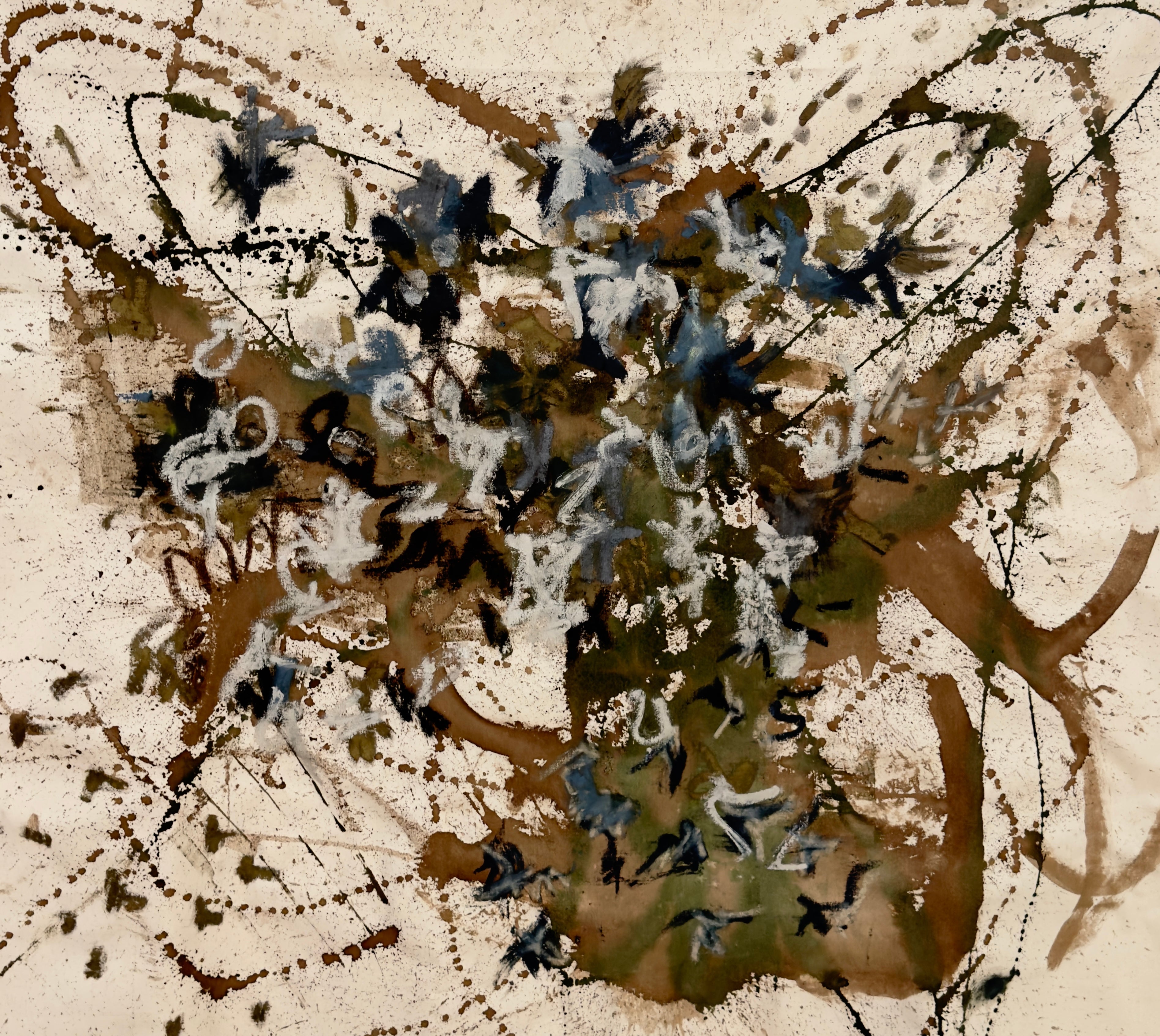 Astral Thicket 10 Abstract Oil Painting