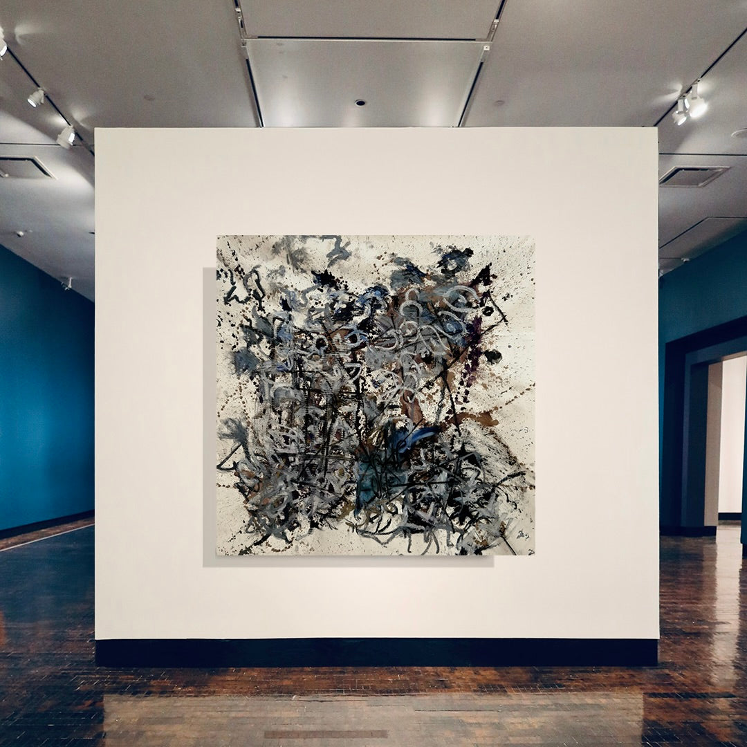 Astral Thicket 12 Abstract Oil Painting