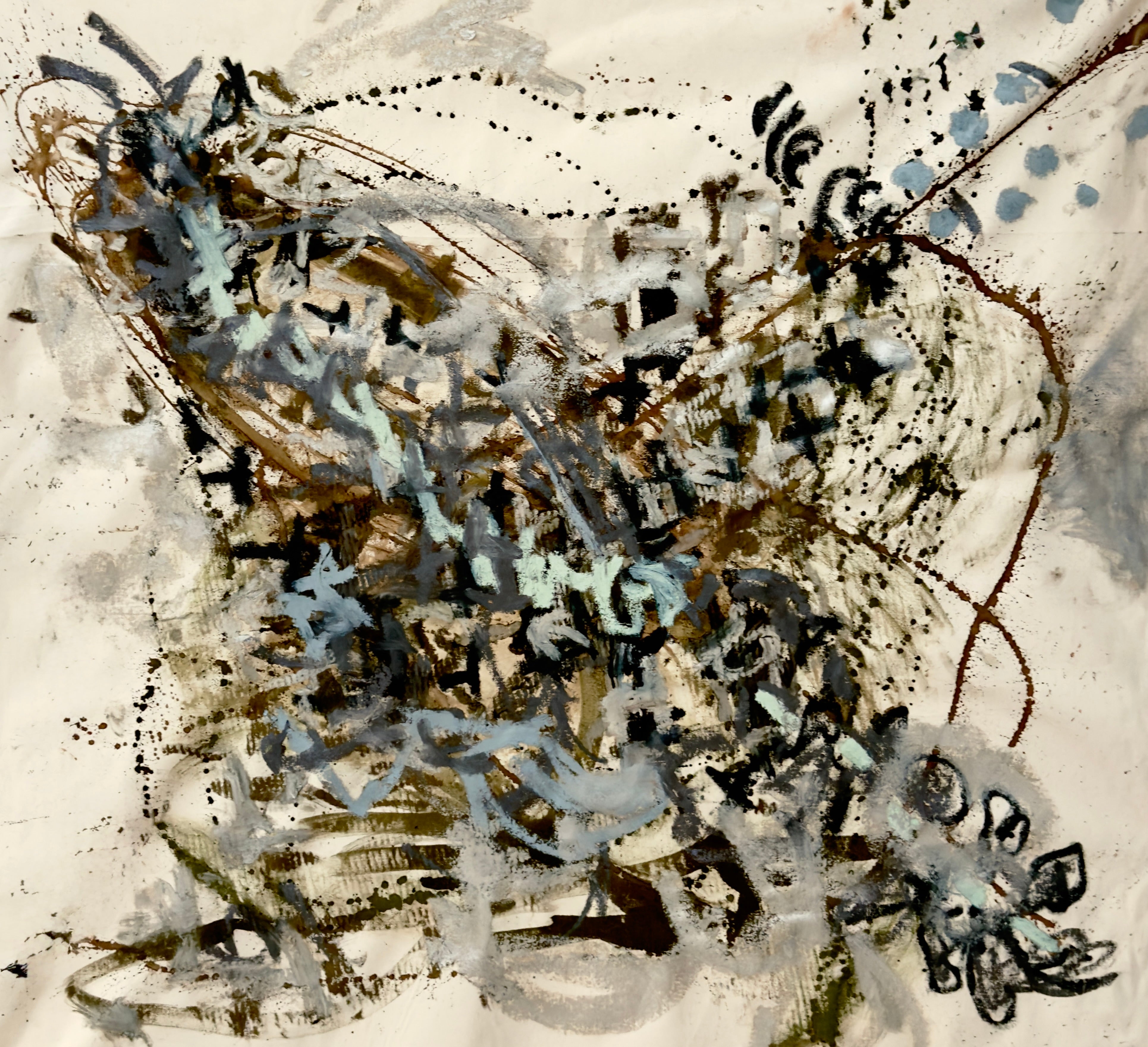 Astral Thicket 8 Abstract Oil Painting