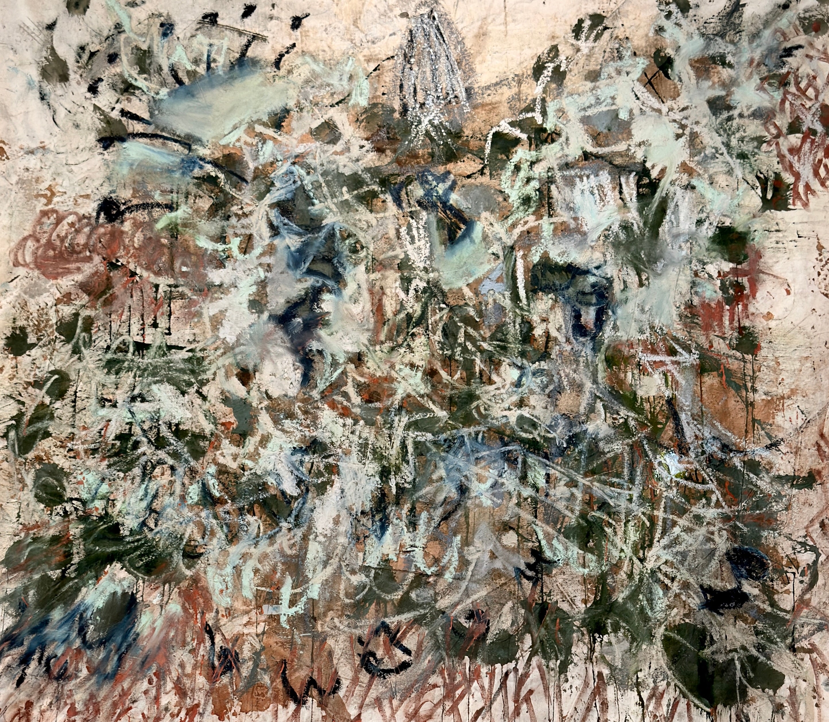Astral Thicket 15 Abstract Oil Painting