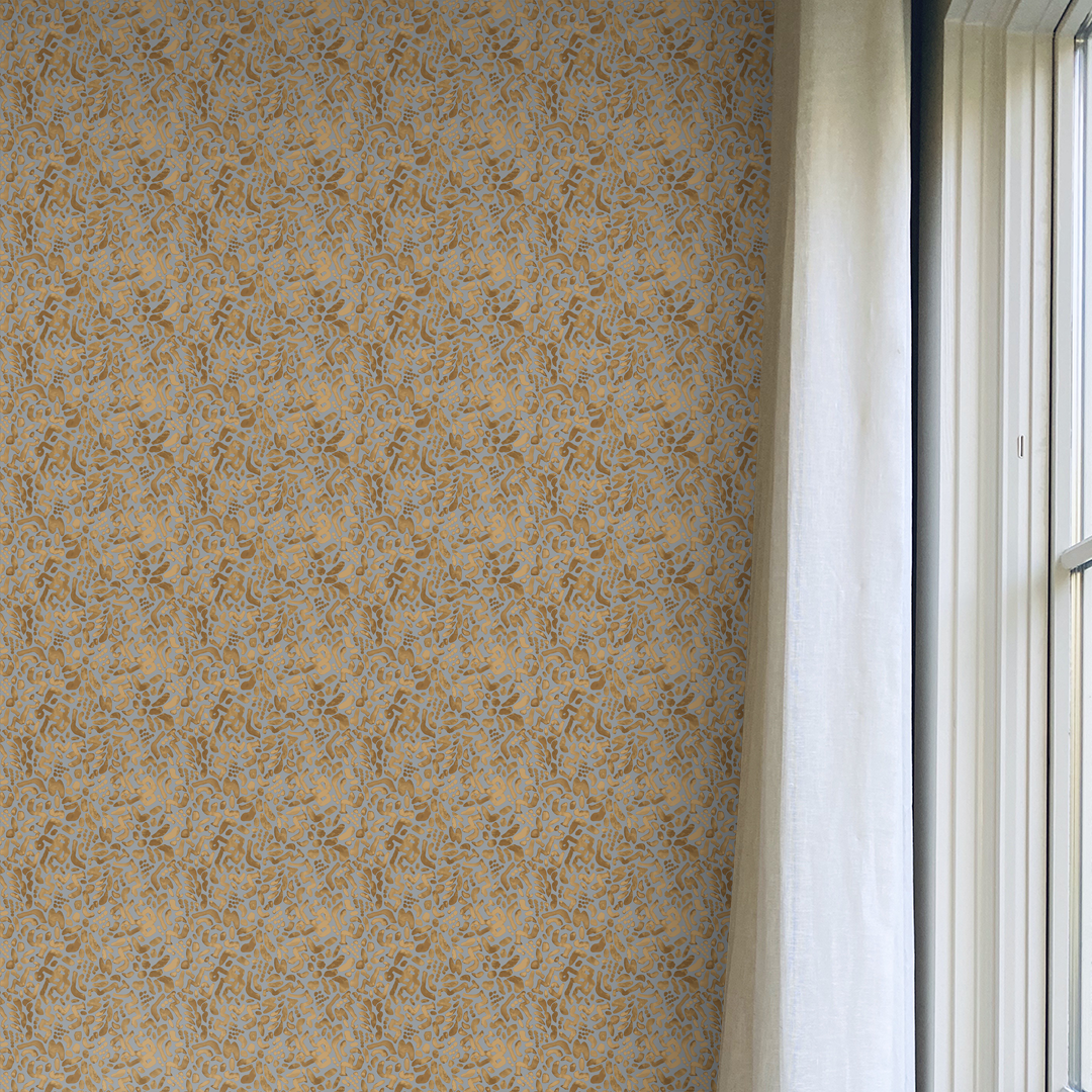 Atelier Golden Sky Medium Wallpaper