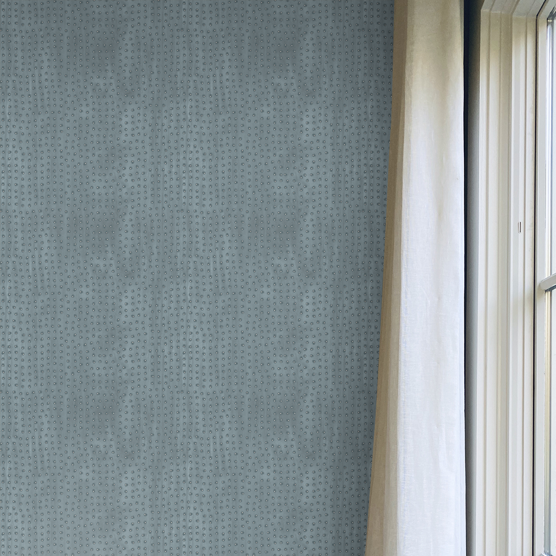 Lavish Blue Grey Wallpaper