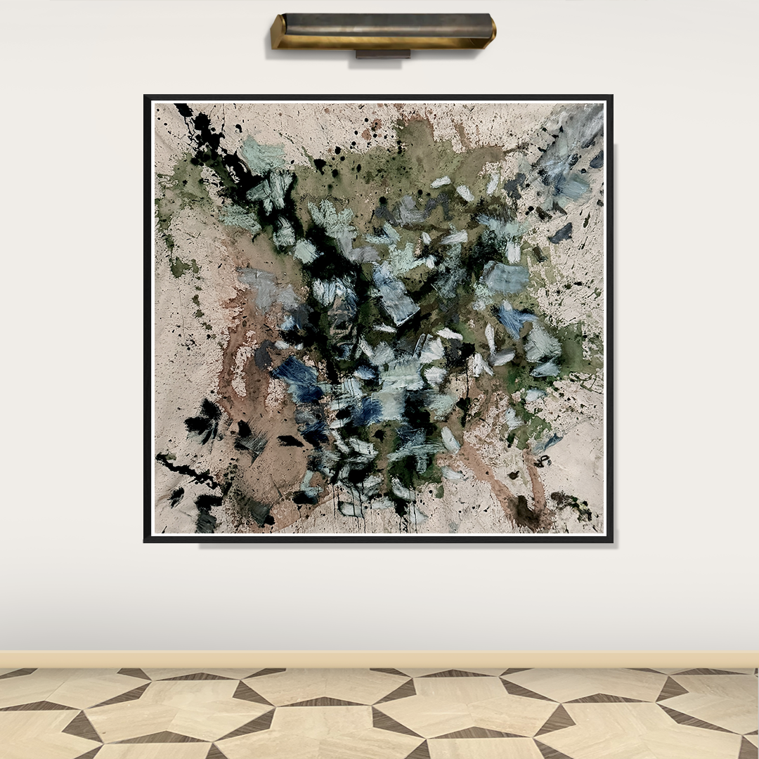 Astral Thicket 1 Abstract Oil Painting