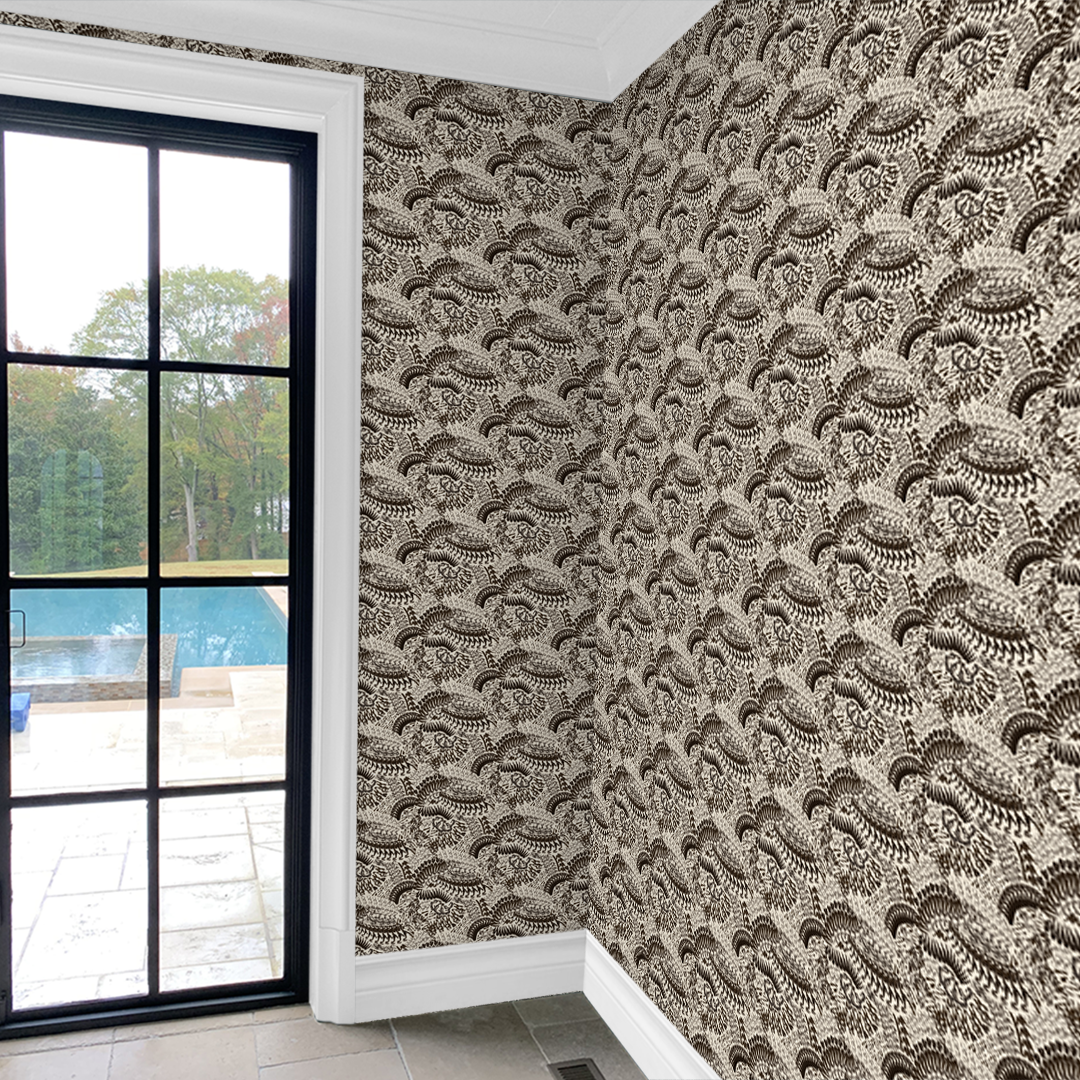 Embossed Coffee Wallpaper