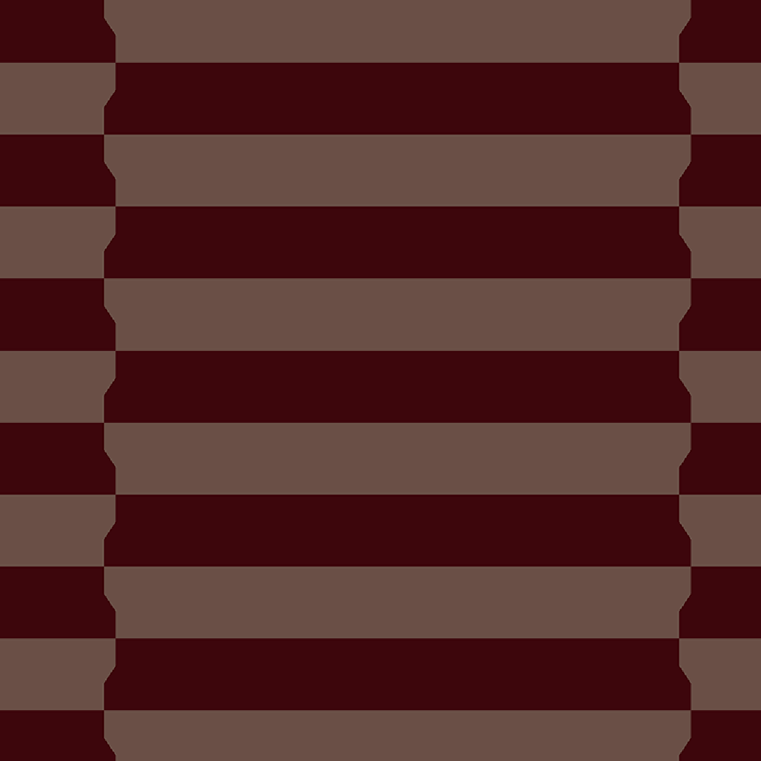 Chic Stripe Ruby Wallpaper