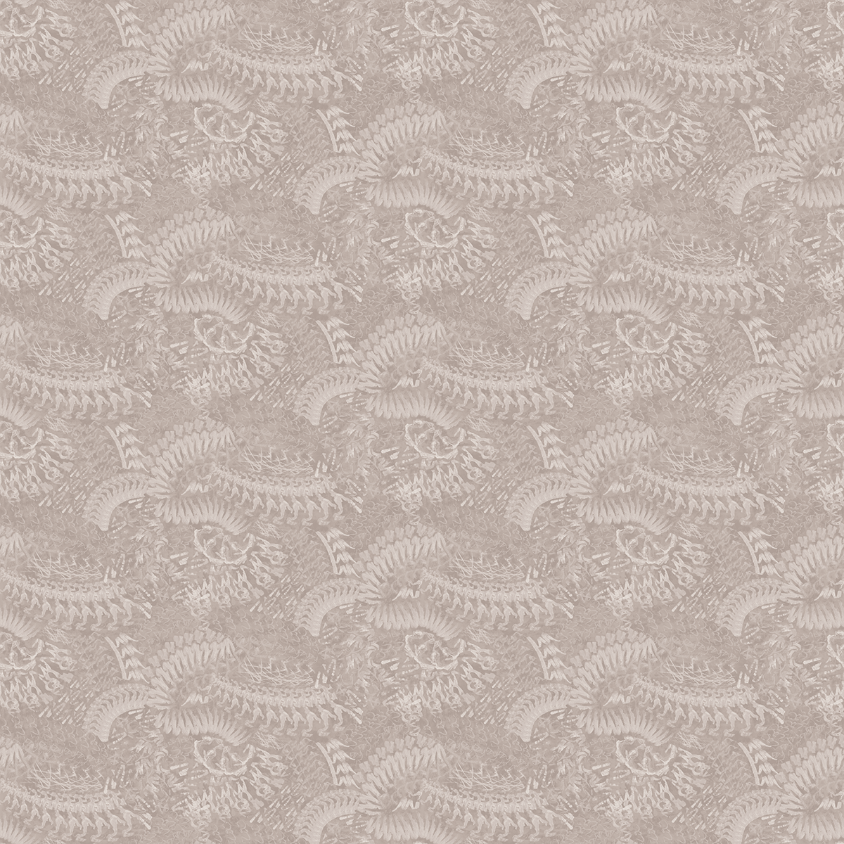 Embossed Taupe Medium Scale Wallpaper