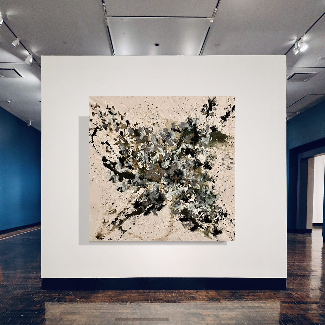 Astral Thicket 4 Abstract Oil Painting