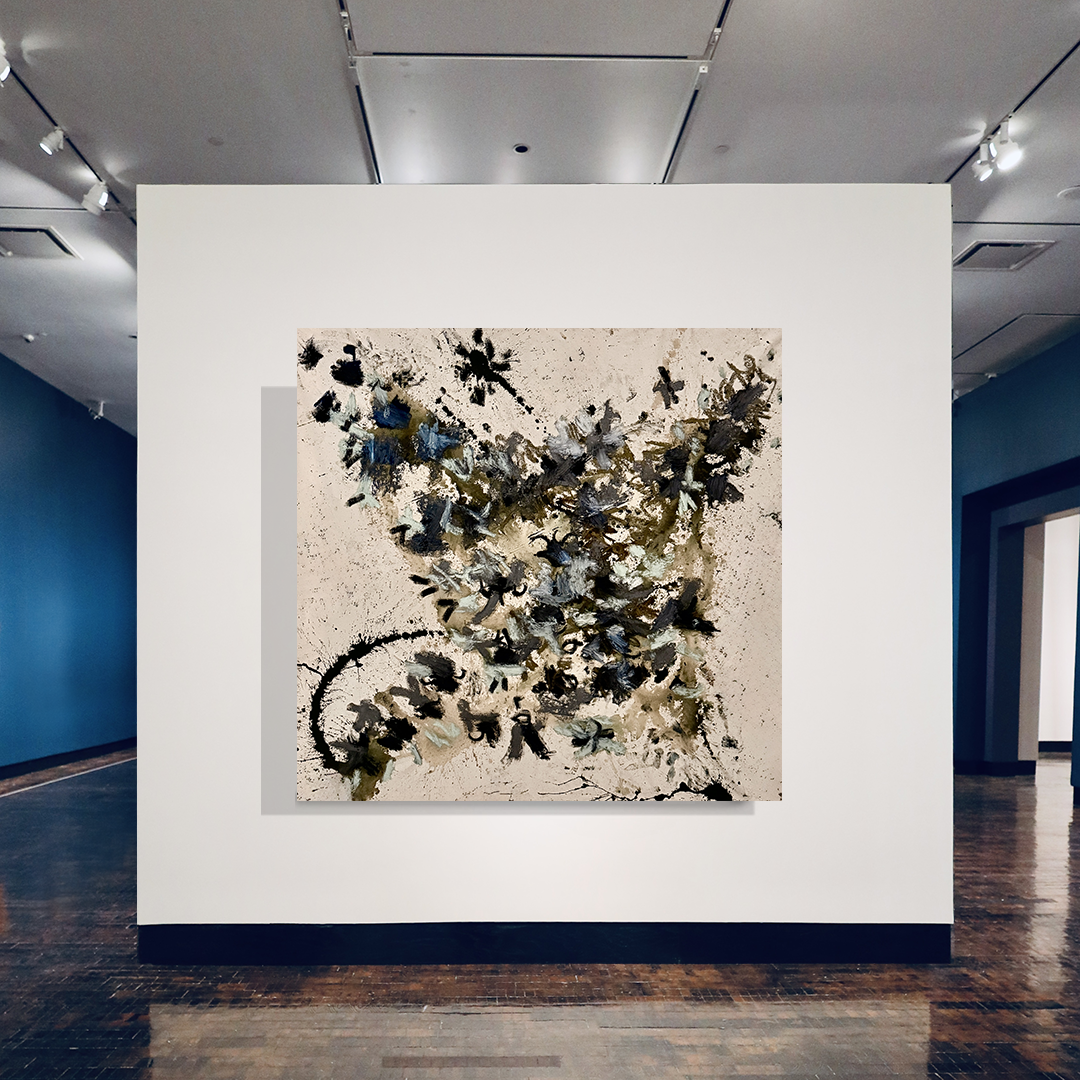 Astral Thicket 5 Abstract Oil Painting