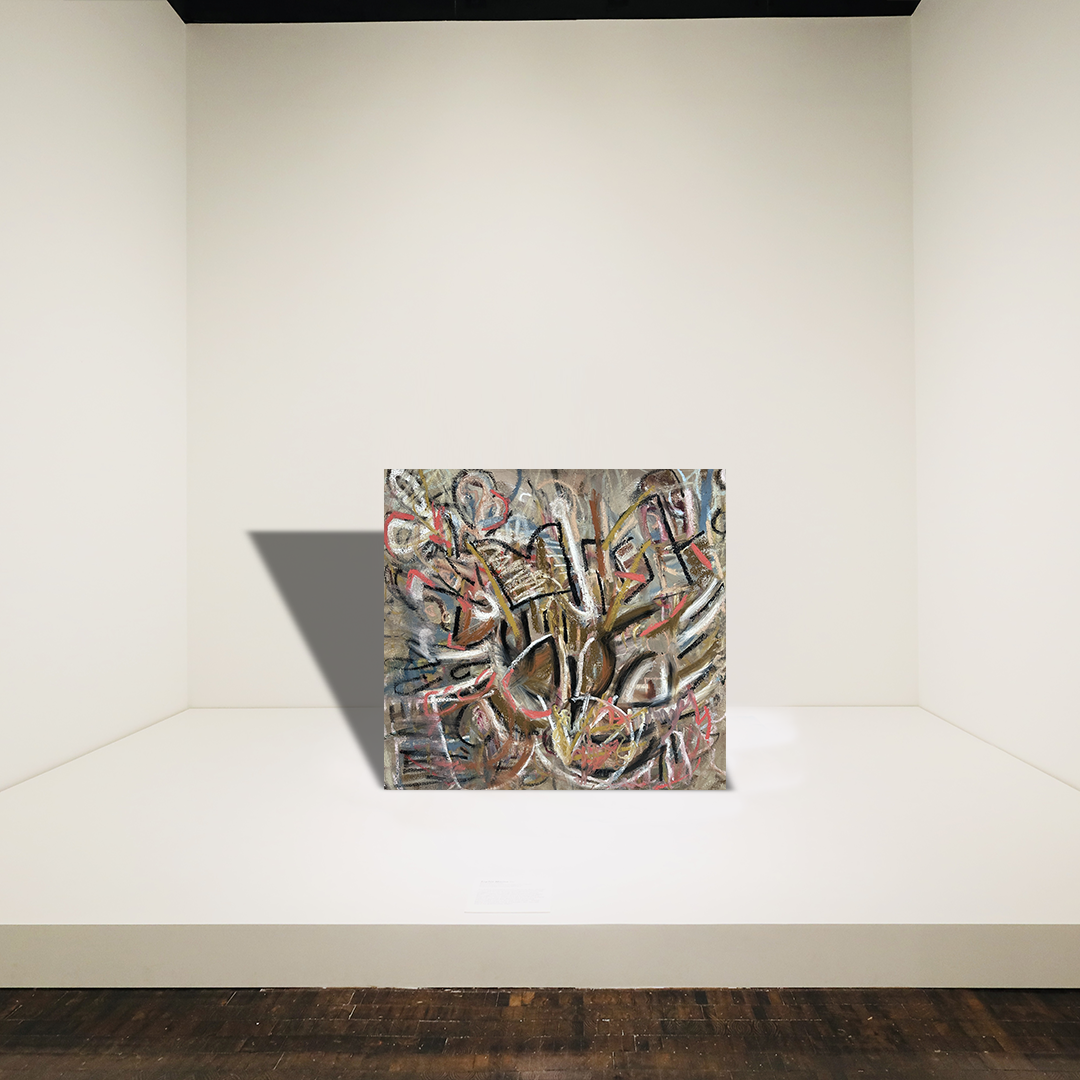 Organic Movements Abstract Oil Painting.