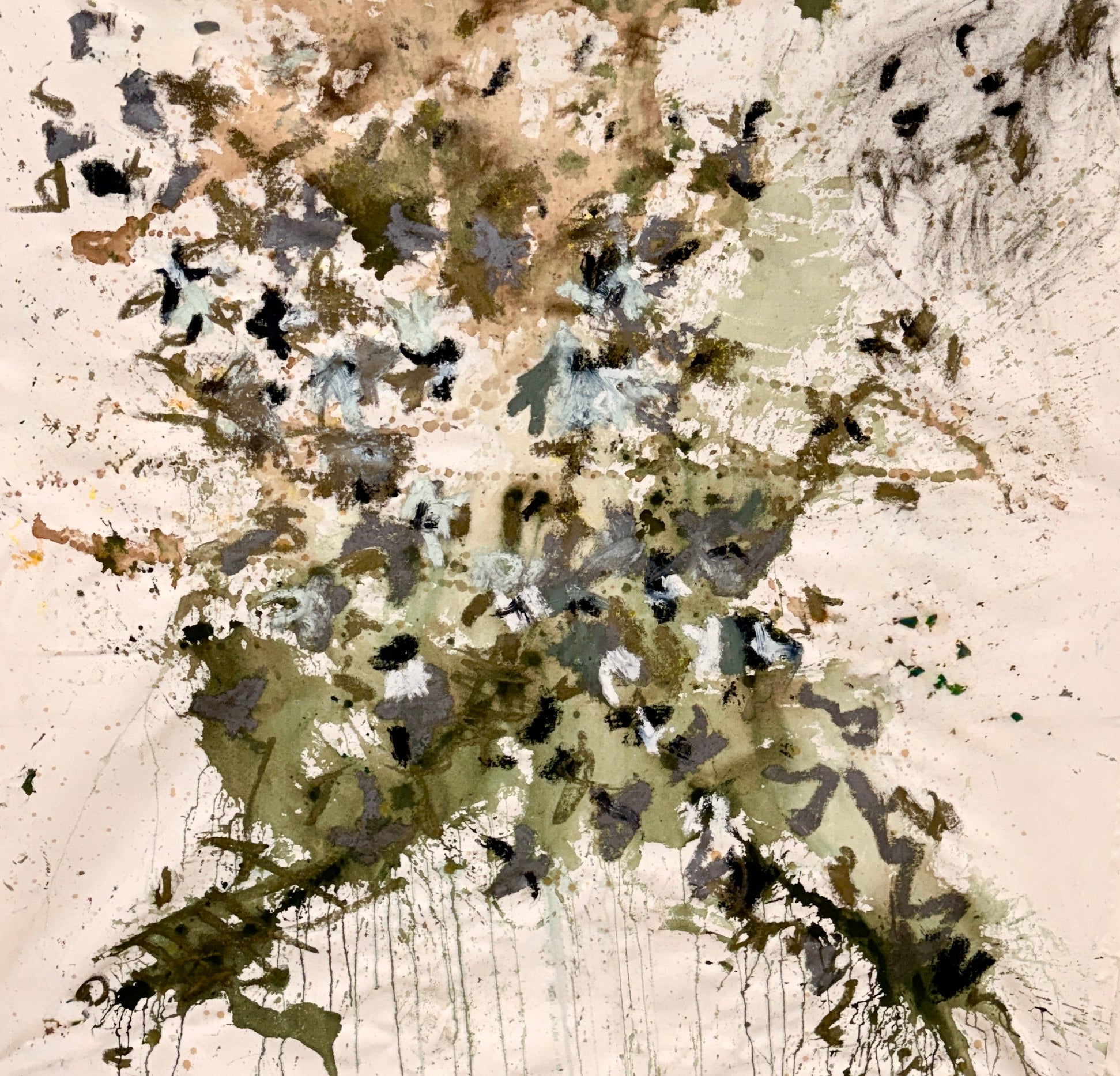 Astral Thicket 3 Abstract Oil Painting