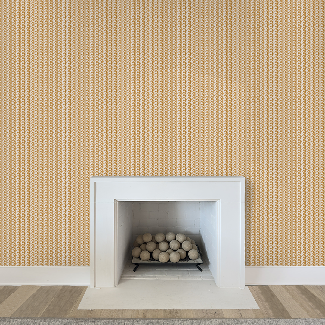 Refined Goldenrod White XS Scale Wallpaper