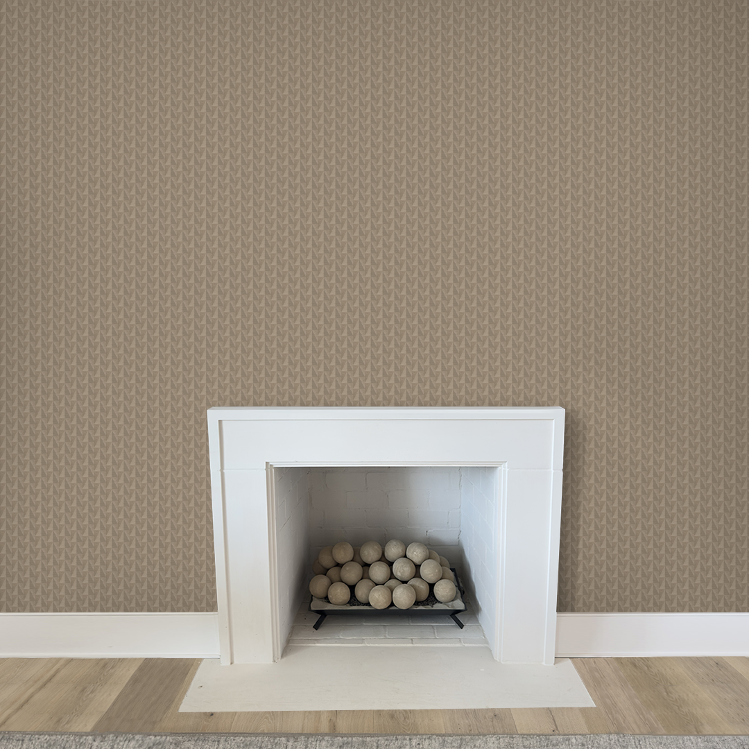 Refined Antiqued Small Scale Wallpaper
