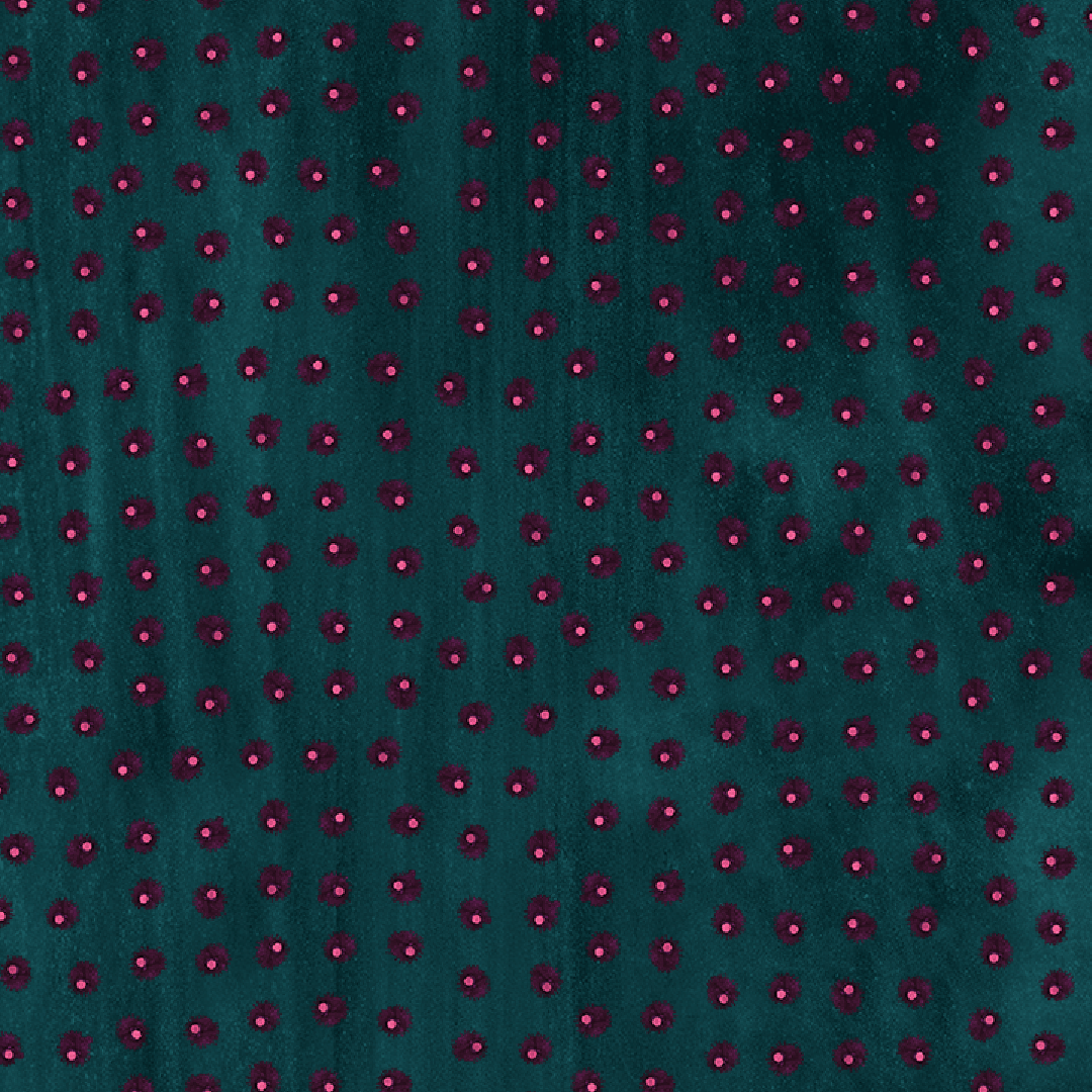 Lavish Deepest Green Magenta Wallpaper