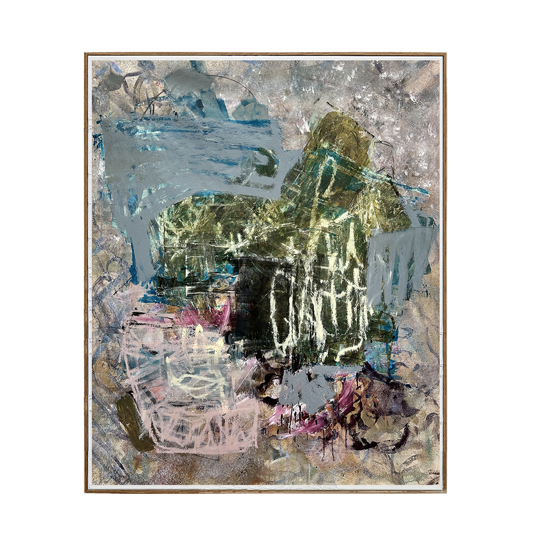 Abstract painting by Nashville artist Angela Simeone