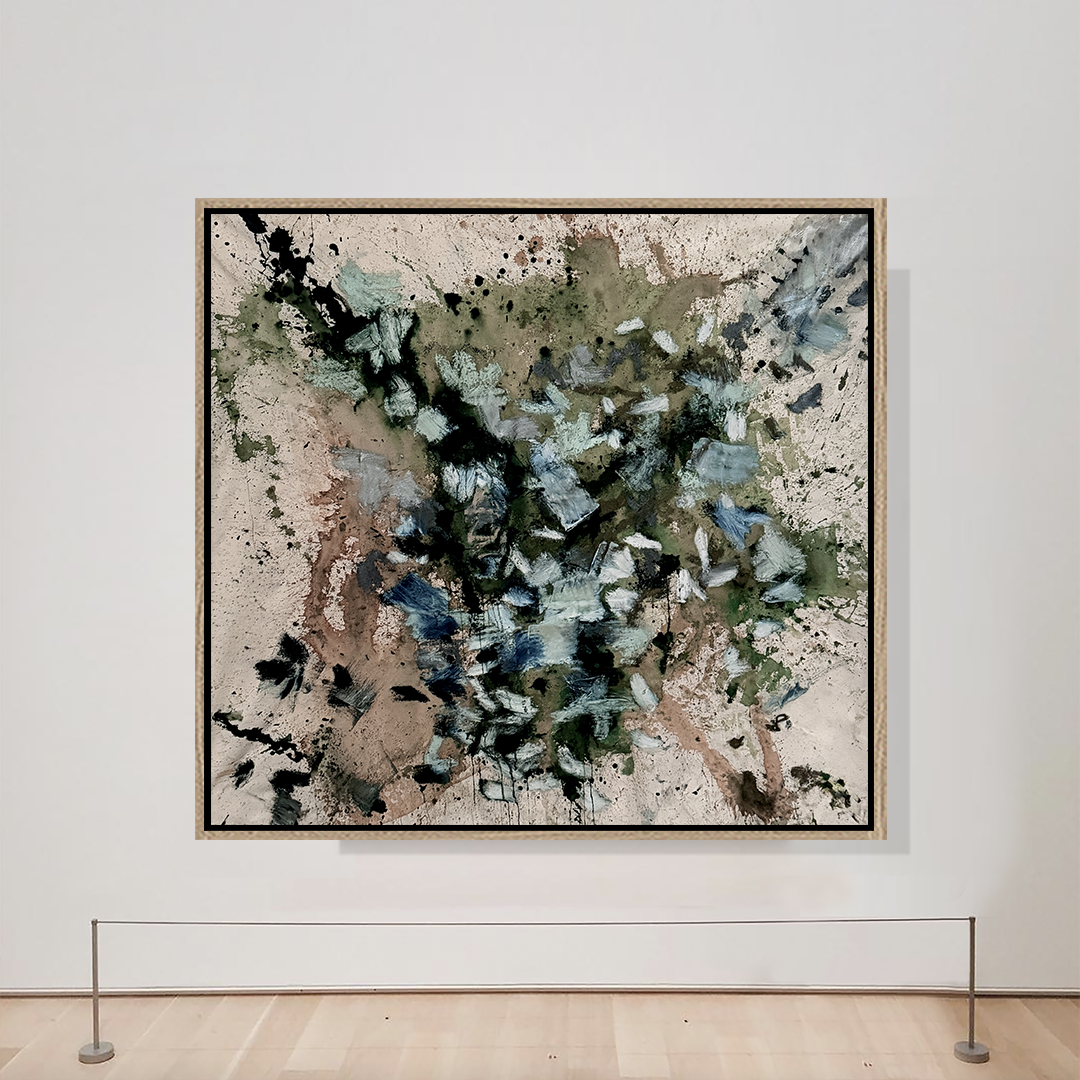 Astral Thicket 1 Abstract Oil Painting