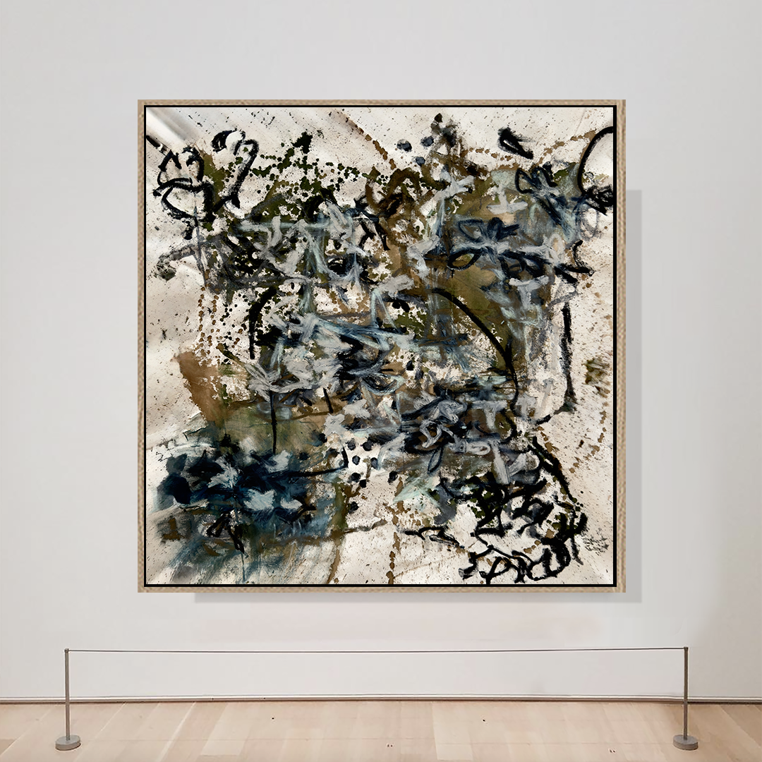 Astral Thicket 11 Abstract Oil Painting