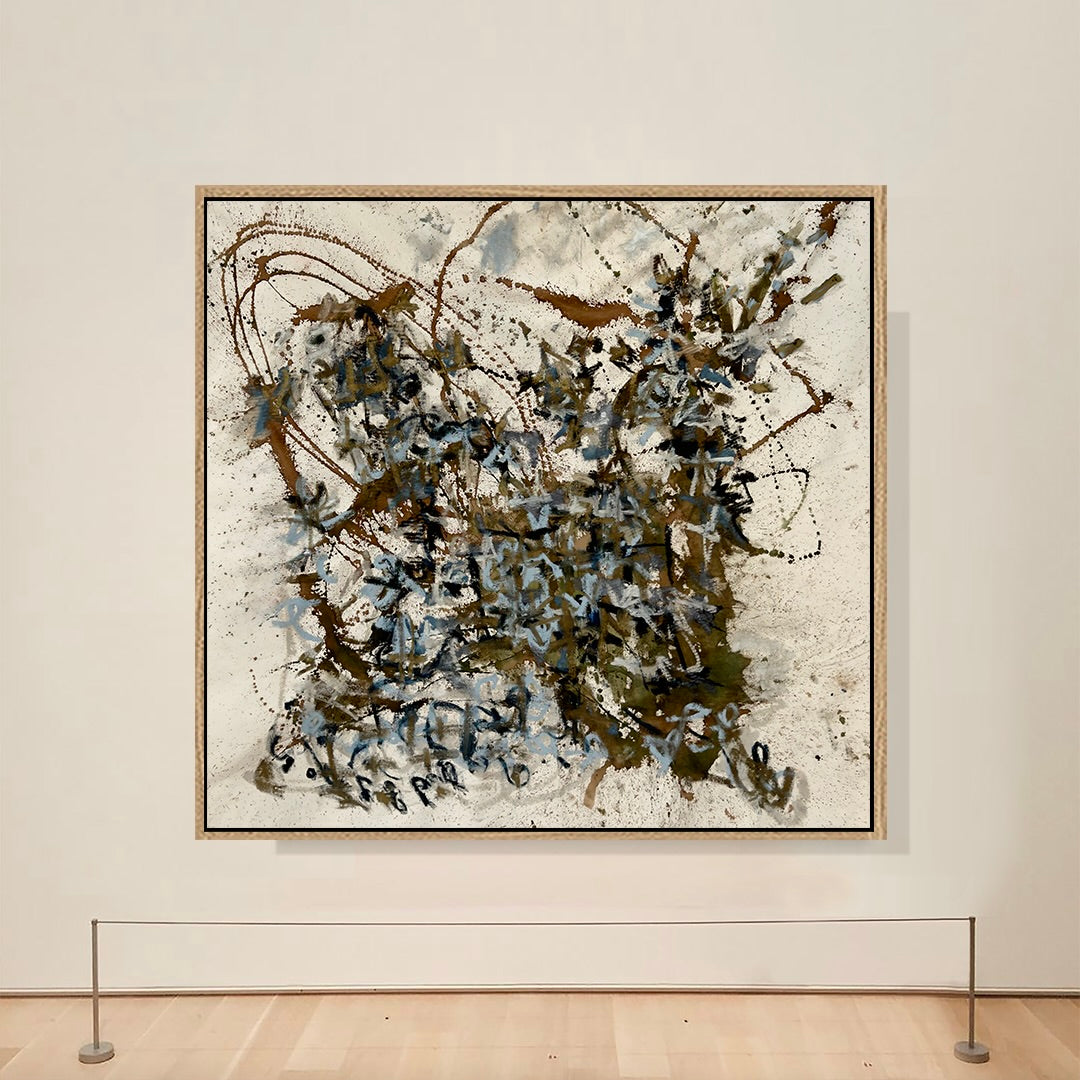 Astral Thicket 7 Abstract Oil Painting