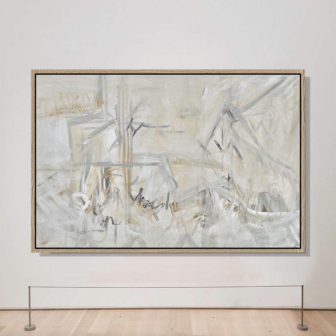 Angela Simeone abstract art nashville artist abstract painting ivory painting