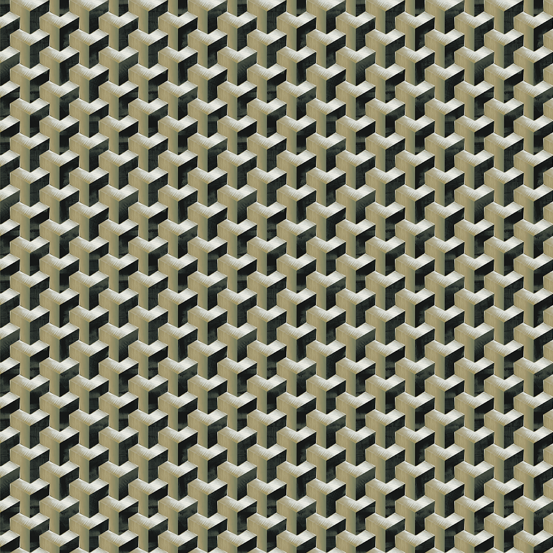 Storied Wallpaper army green black white small print wallpaper geometric wallpaper graphic wallpaper interiors interior design interior designer nashville artist Angela Simeone