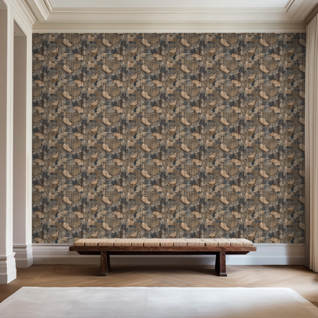 Bespoke Navy Dusk Wallpaper