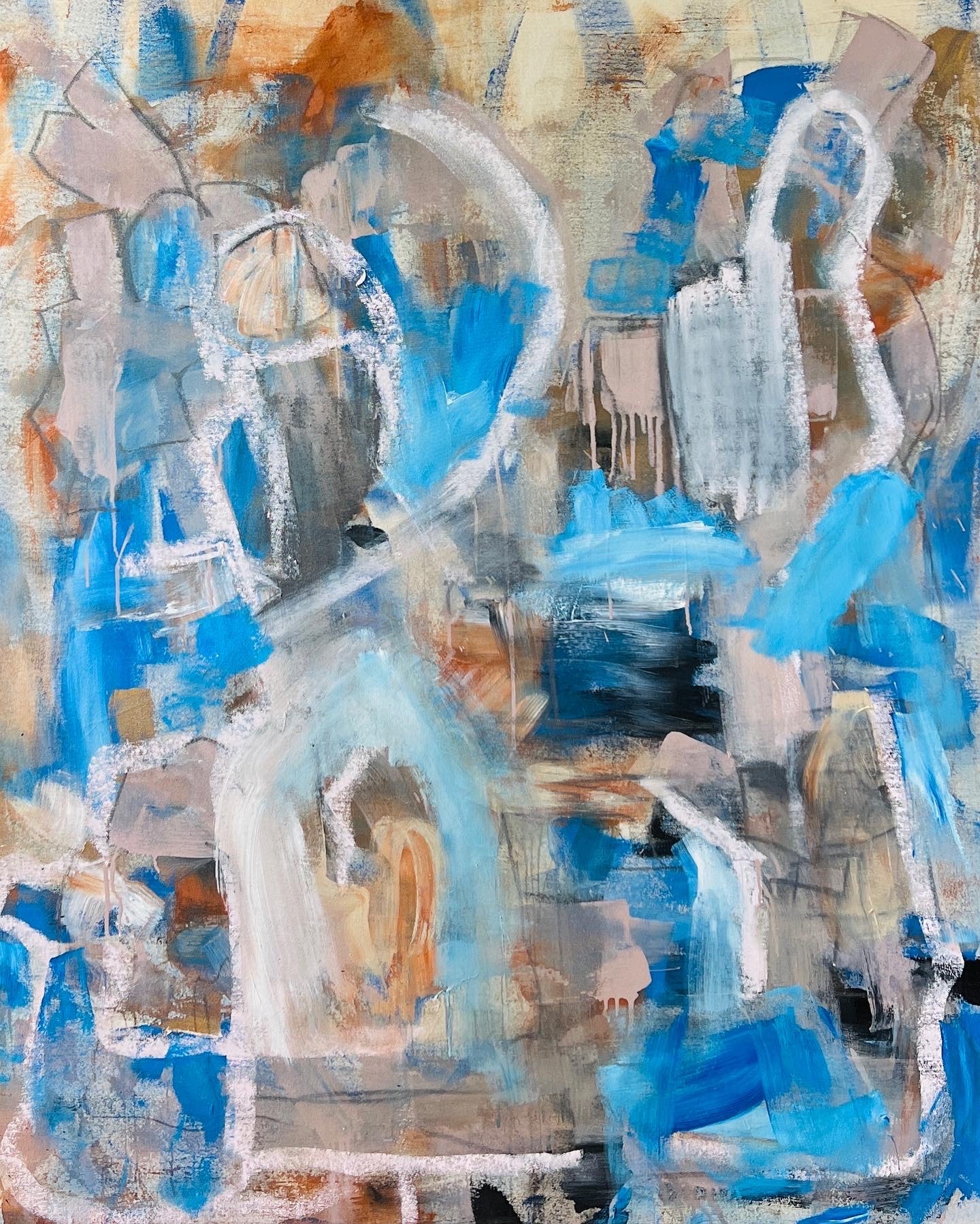 Angela Simeone artist nashville contemporary art abstract painter interiors interior design