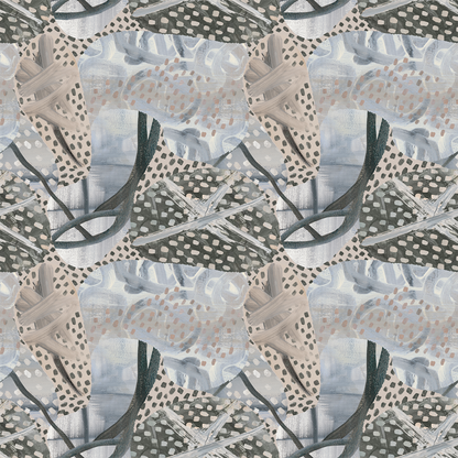 Neutral Wallpaper grey wallpaper pattern wallpaper by nashville artist Angela Simeone 