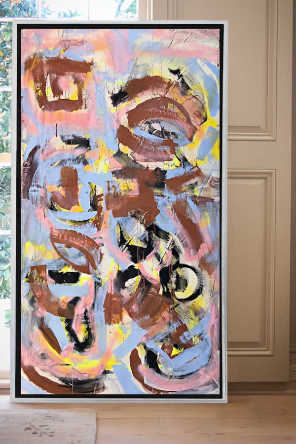 Angela Simeone art abstract artist nashville interiors interior design interior designer traditional design interiors