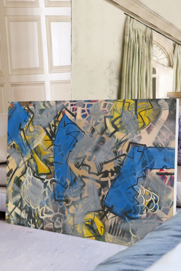 Abstract art angela simeone nashville artist interiors interior design