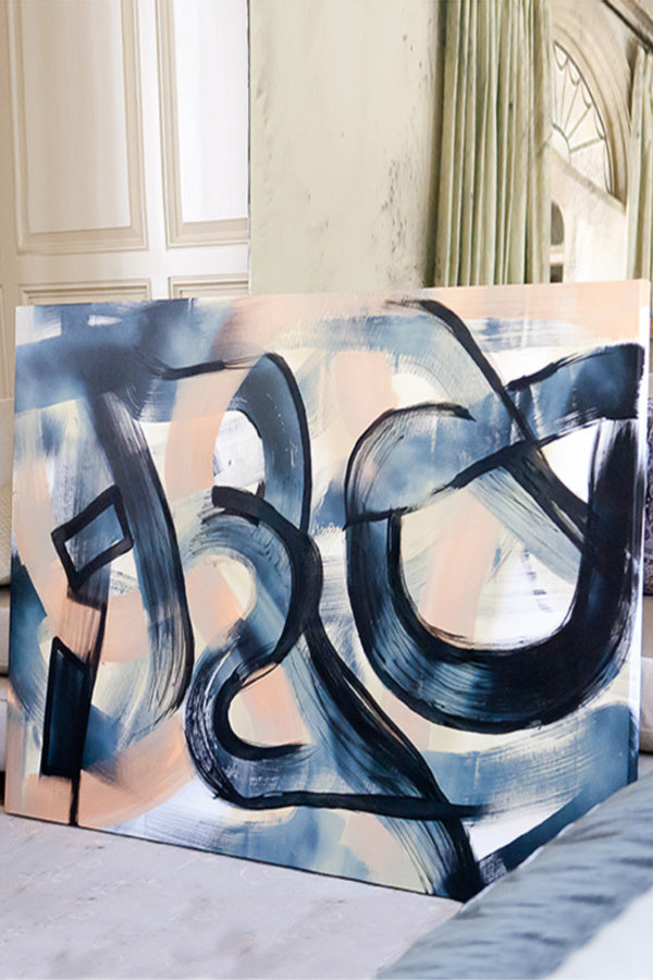 Original painting on canvas Nashville artist Angela Simeone abstract art