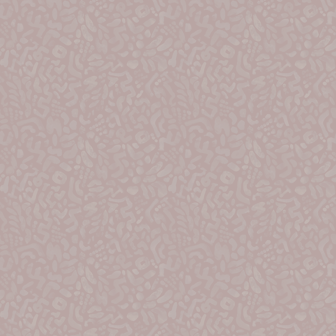 A single tile of the Atelier Berry Silvered Champagne wallcovering, an artist-designed pattern drawn from an original painting by Nashville artist Angela Simeone