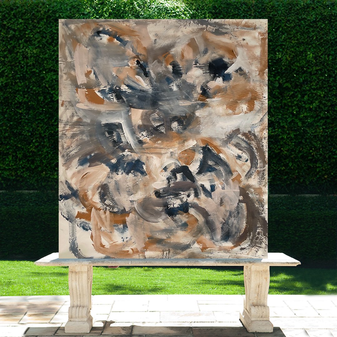 Neutral Abstract Paintings
