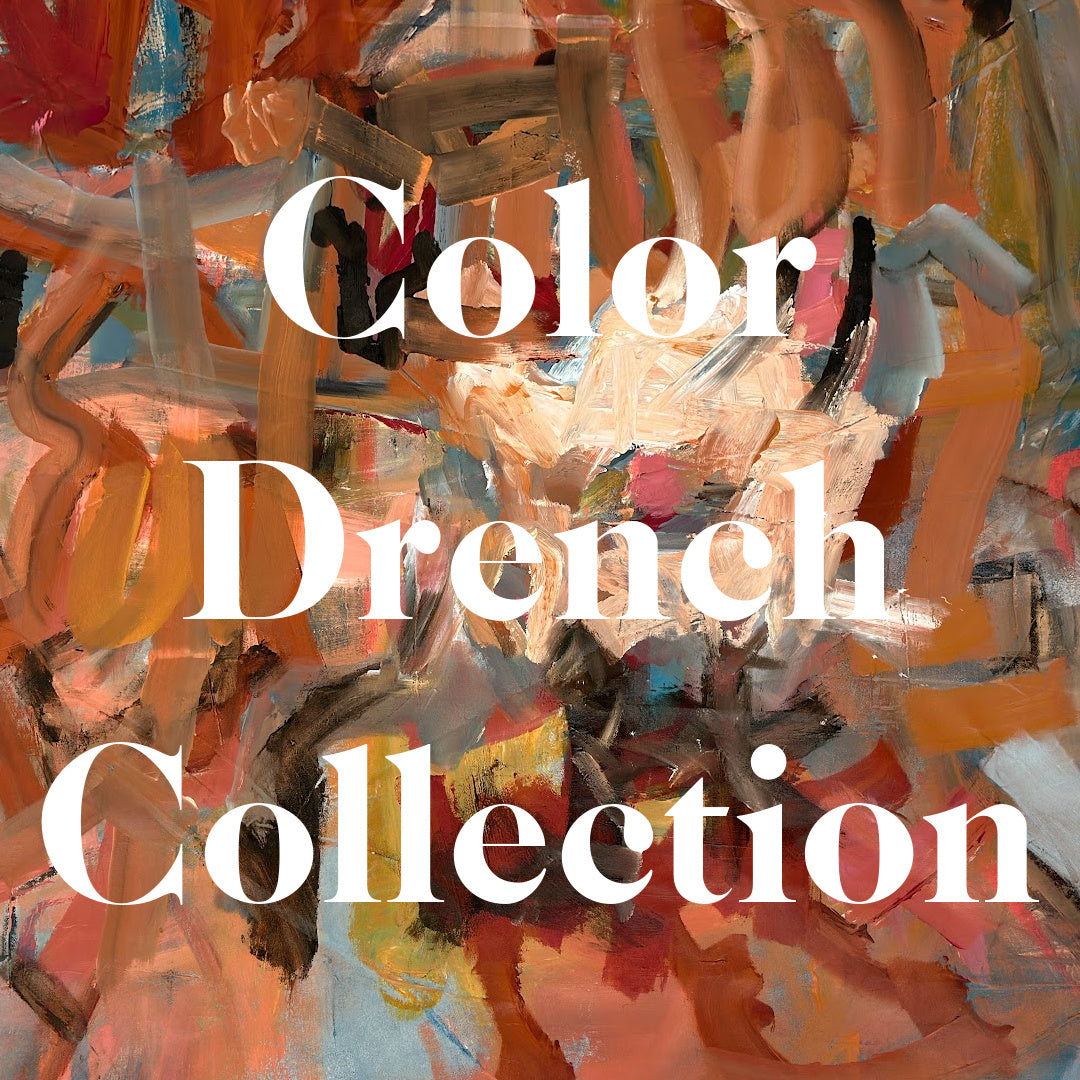 Color Drench saturated abstract painting collection by Nashville painter Angela Simeone