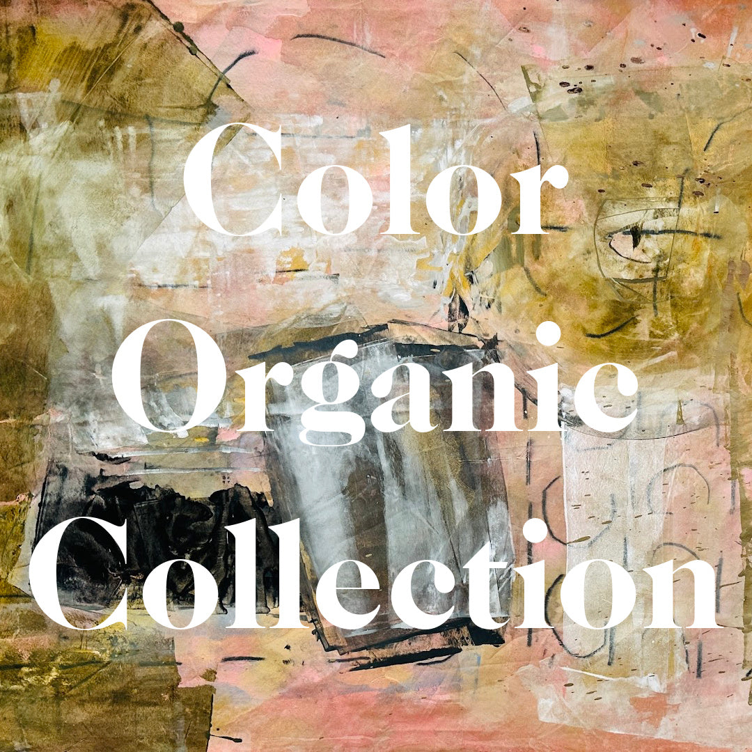 Organic nature-inspired abstract painting by Nashville artist Angela Simeone
