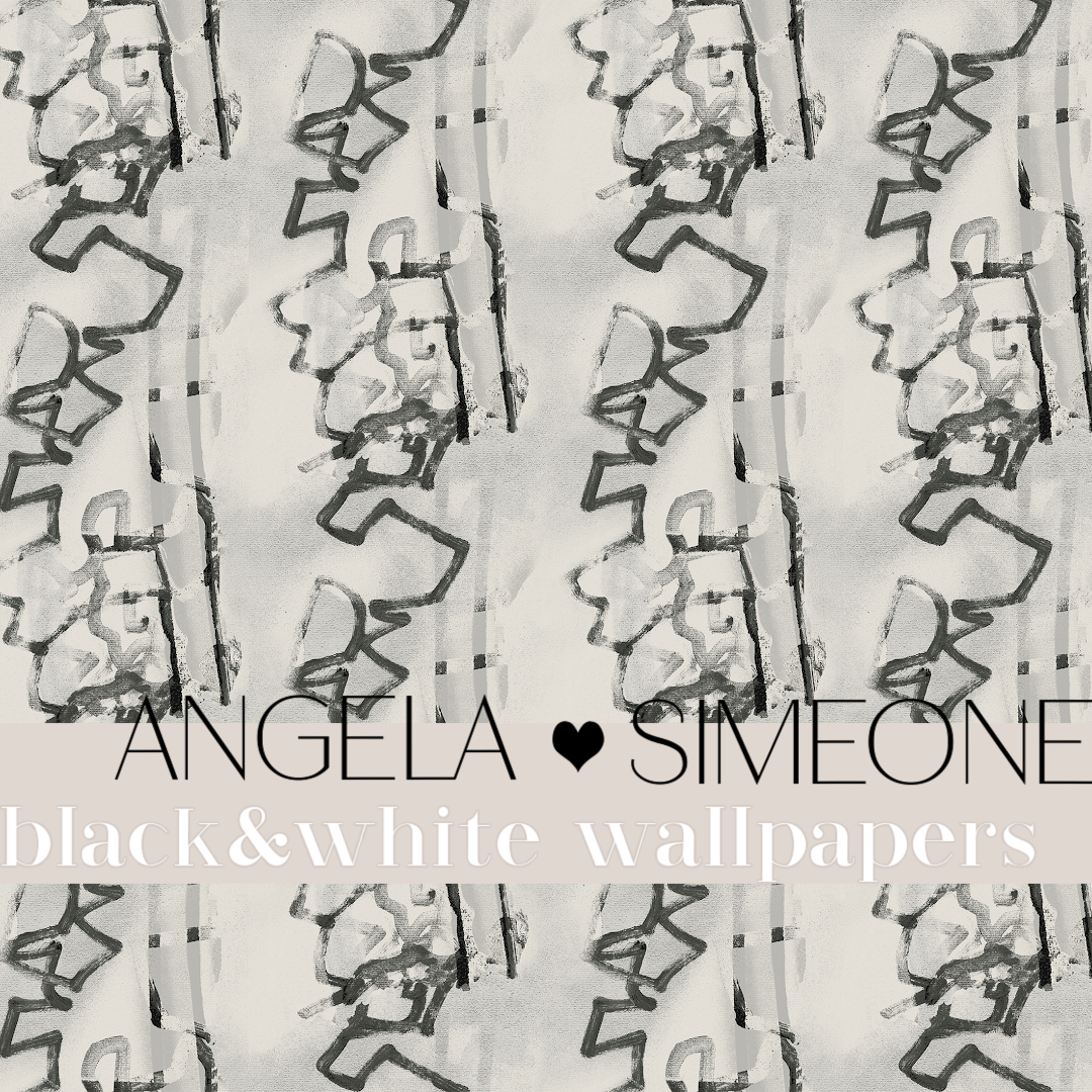 Black and White Wallpapers Angela Simeone artist nashville