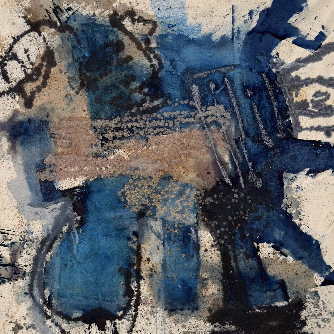 Embark on the work Navy Canvas Painting