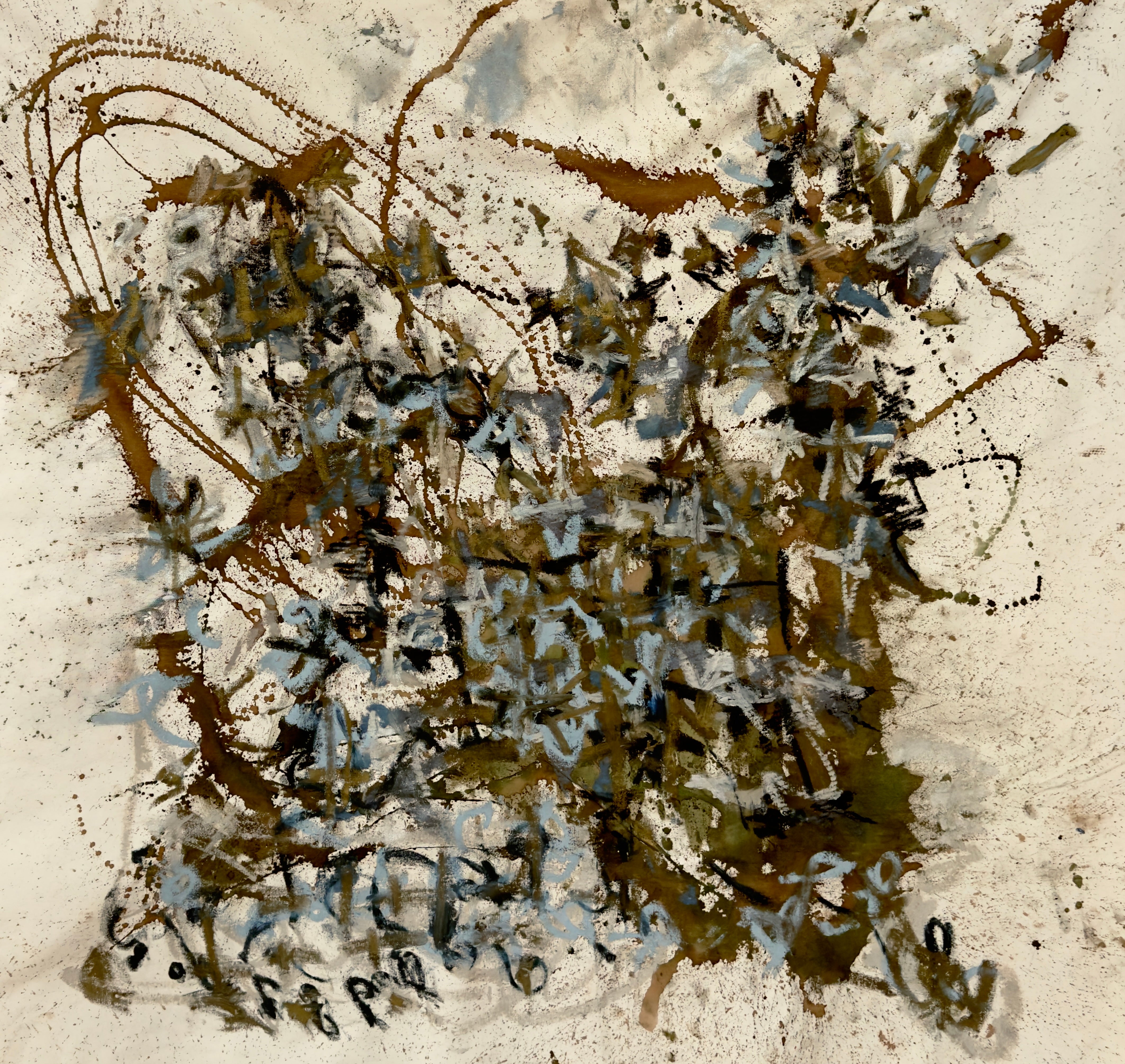 Astral Thicket 7 Abstract Oil Painting