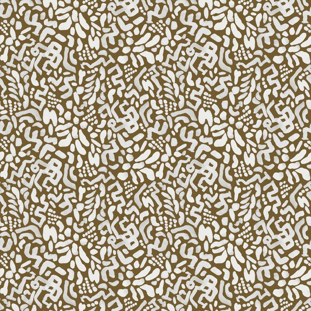 Atelier Bronze Brown Medium Scale Wallpaper