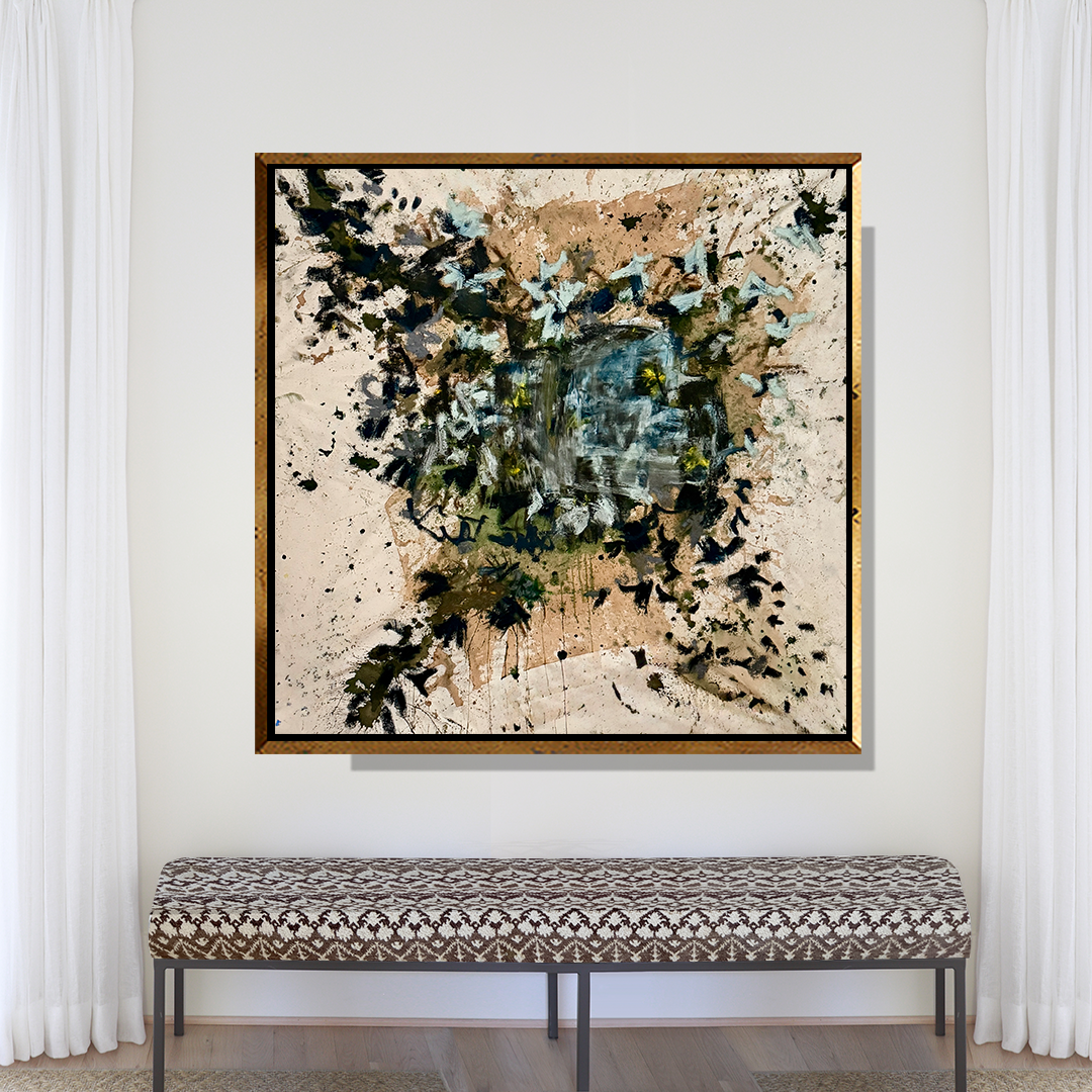 Astral Thicket 2 Abstract Oil Painting