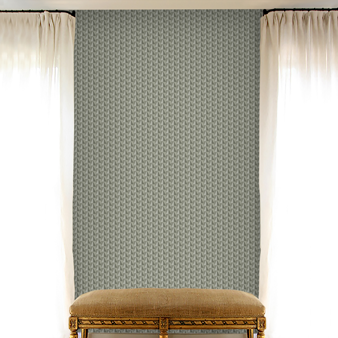 Refined Sage Green Tonal Small Wallpaper