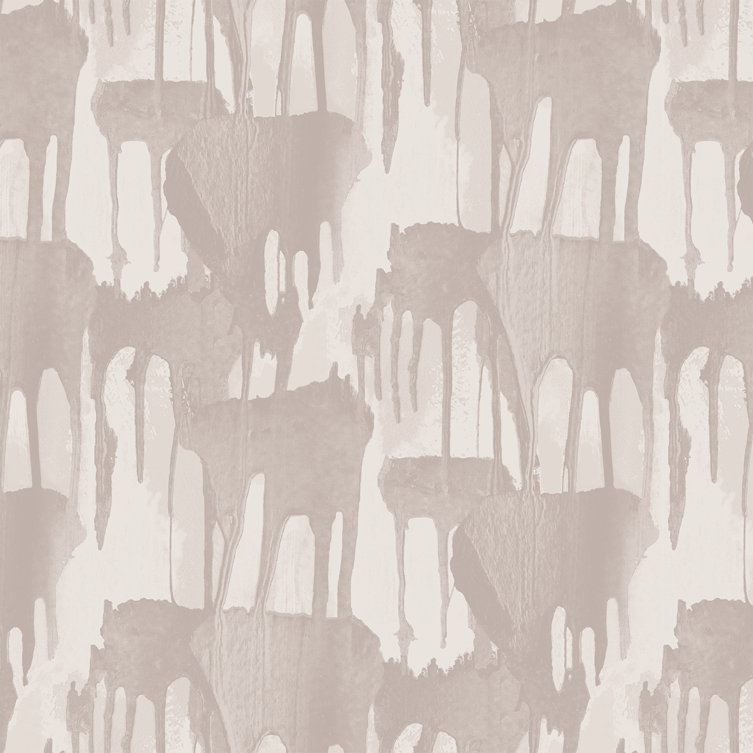 cloud drip taupe wallpaper grey wallpapers neutral wallpaper by Nashville artist Angela Simeone