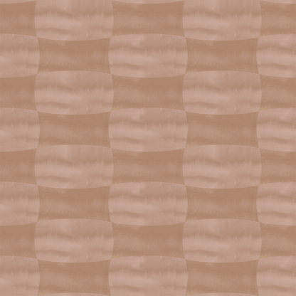 Checkerboard Squeeze wallpaper pattern terracotta salmon color wallpapers nashville artist Angela Simeone interiors interior design interior designer