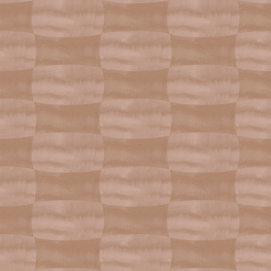 Checkerboard Squeeze wallpaper pattern terracotta salmon color wallpapers nashville artist Angela Simeone interiors interior design interior designer