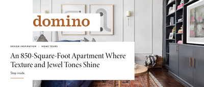 Angela Simeone's work featured in Domino