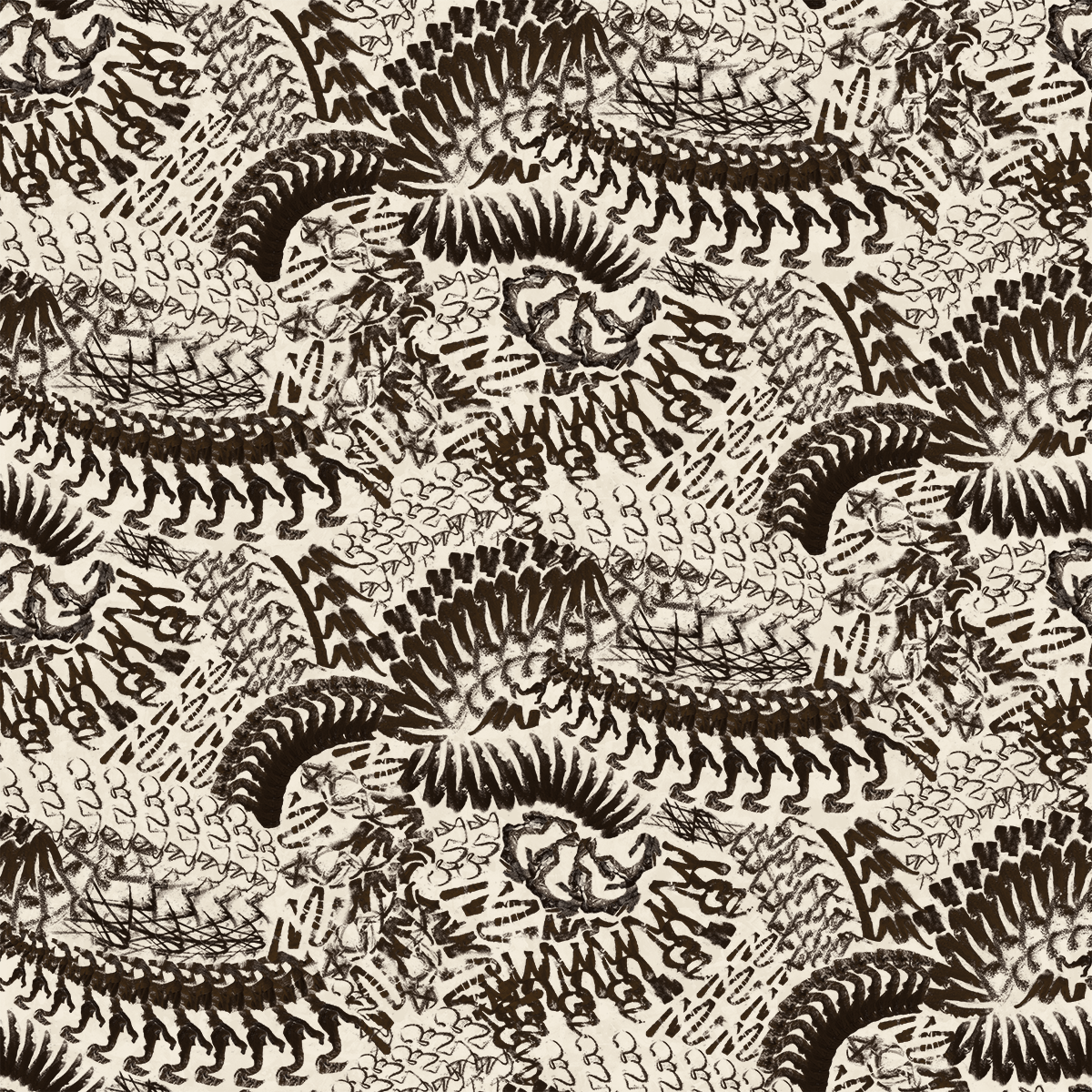 Embossed Wallpaper Pattern