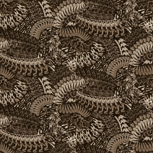 Embossed  Deep Chocolate Wallpaper