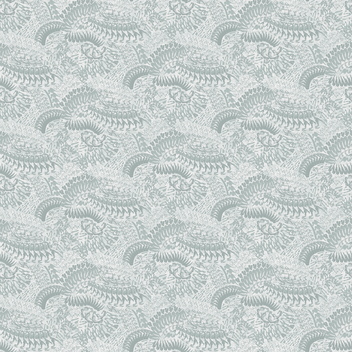 Embossed  Sea Salt Medium Wallpaper