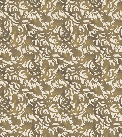 Flourish olive moss ivory small wallpaper pattern army green floral wallpaper modern wallpaper luxury wallpaper Angela Simone interiors interior design 