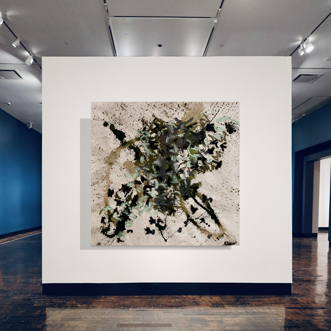 Astral Thicket 6 Abstract Oil Painting