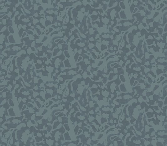 Floral blue grey wallpaper nashville artist Angela Simeone blue wallpaper grey wallpaper vinyl wallpaper interiors interior design nashville artist nashville design luxe wallpaper luxury wallpapers 
